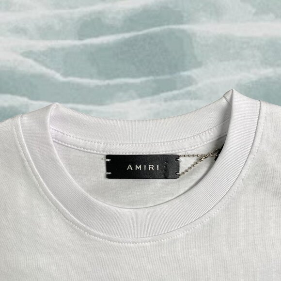 Amiri Men's White Short Sleeve - Picture 3 of 3